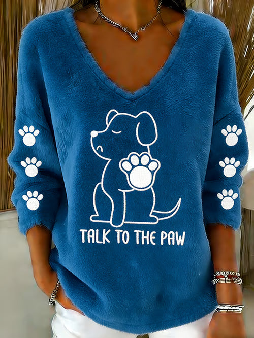 Talking Paws Top