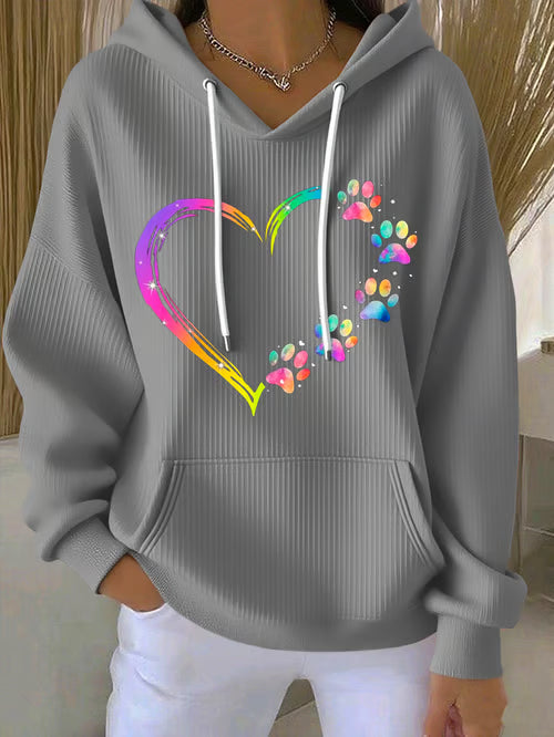 Cute Dog Paw Hoodie