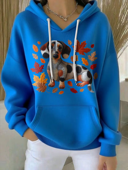 Autumn Dog Hoodie