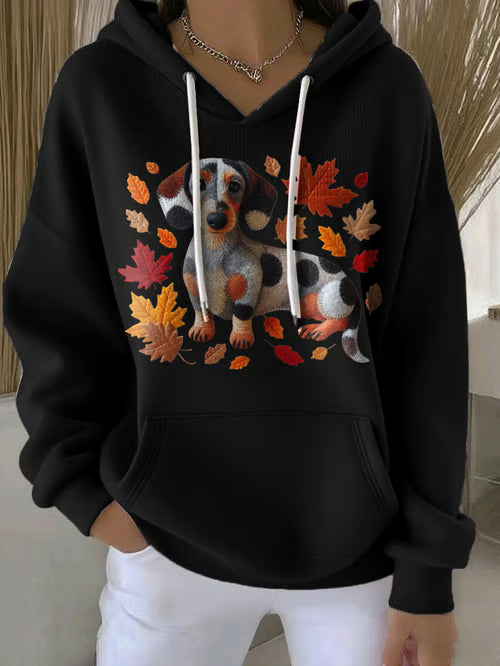 Autumn Dog Hoodie