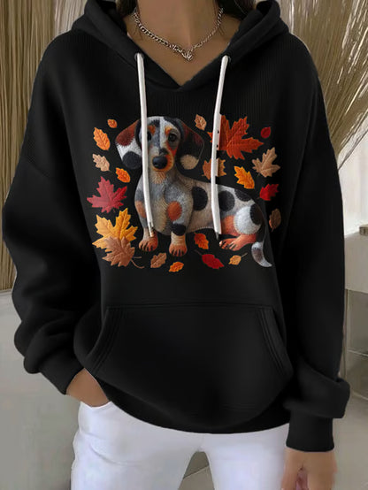 Autumn Dog Hoodie