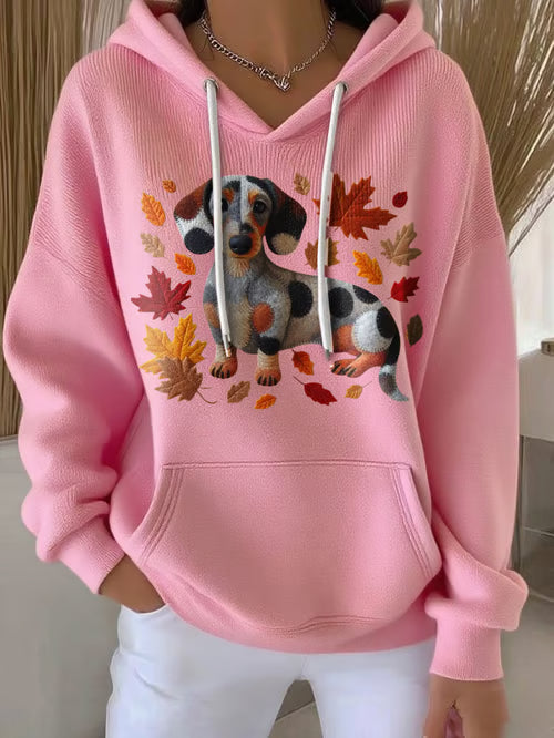 Autumn Dog Hoodie