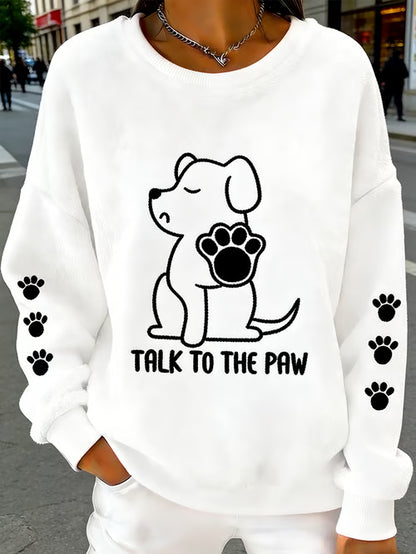 Casual Puppy Sweatshirt