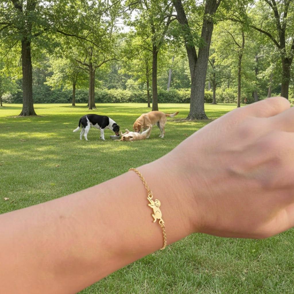 Cat Free Golden Retriever Bracelet