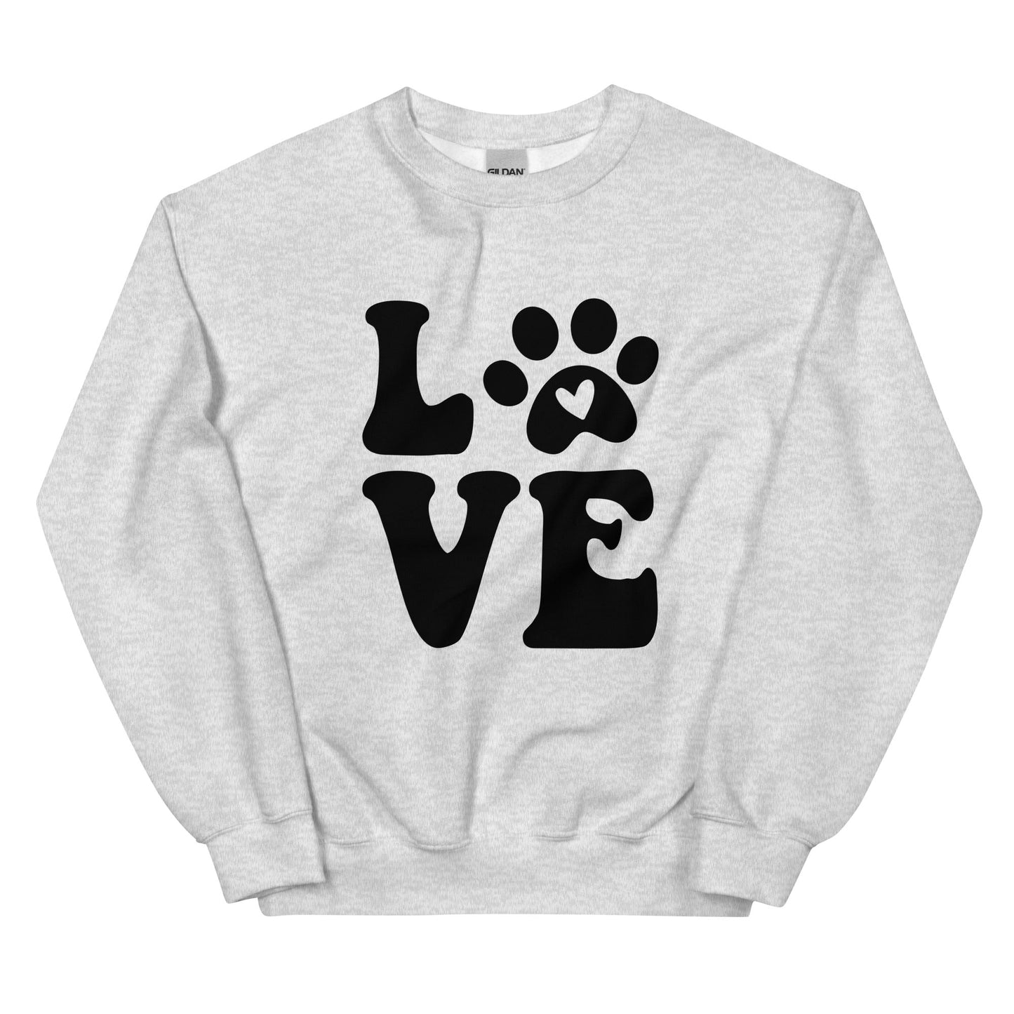 Love in Every Paw Print Sweatshirt