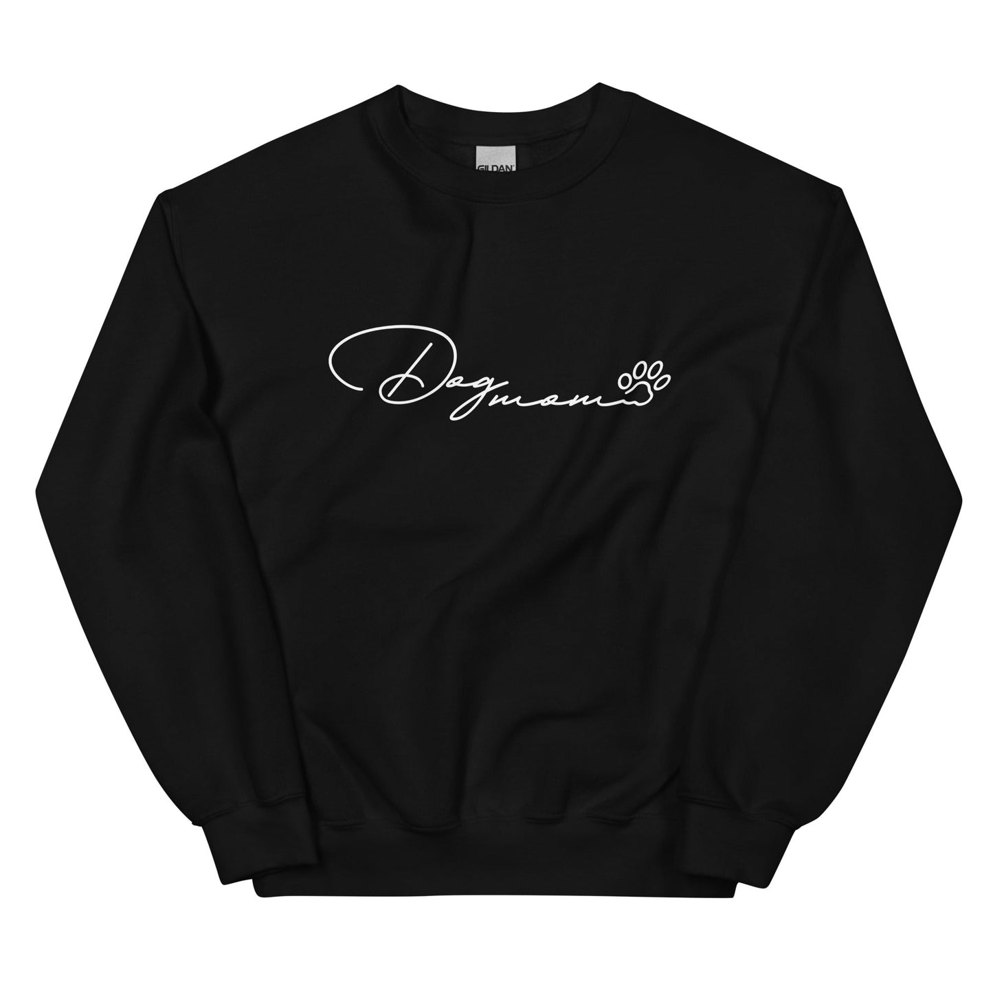 Dog Mom Paw Print Unisex Sweatshirt