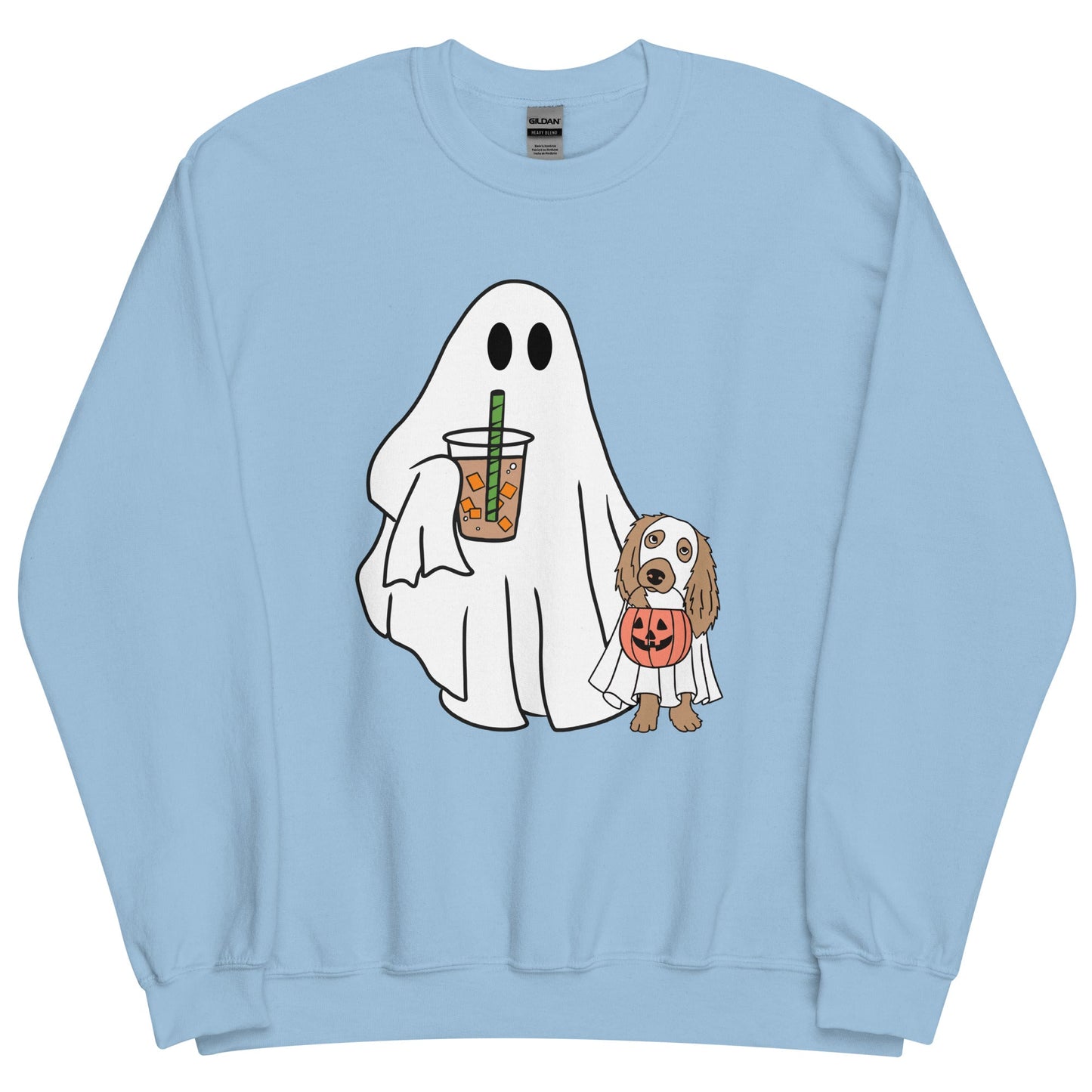 Halloween Trick or Treat Dog Lovers Unisex Sweatshirt