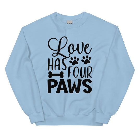 Love Has Four Paws Sweatshirt
