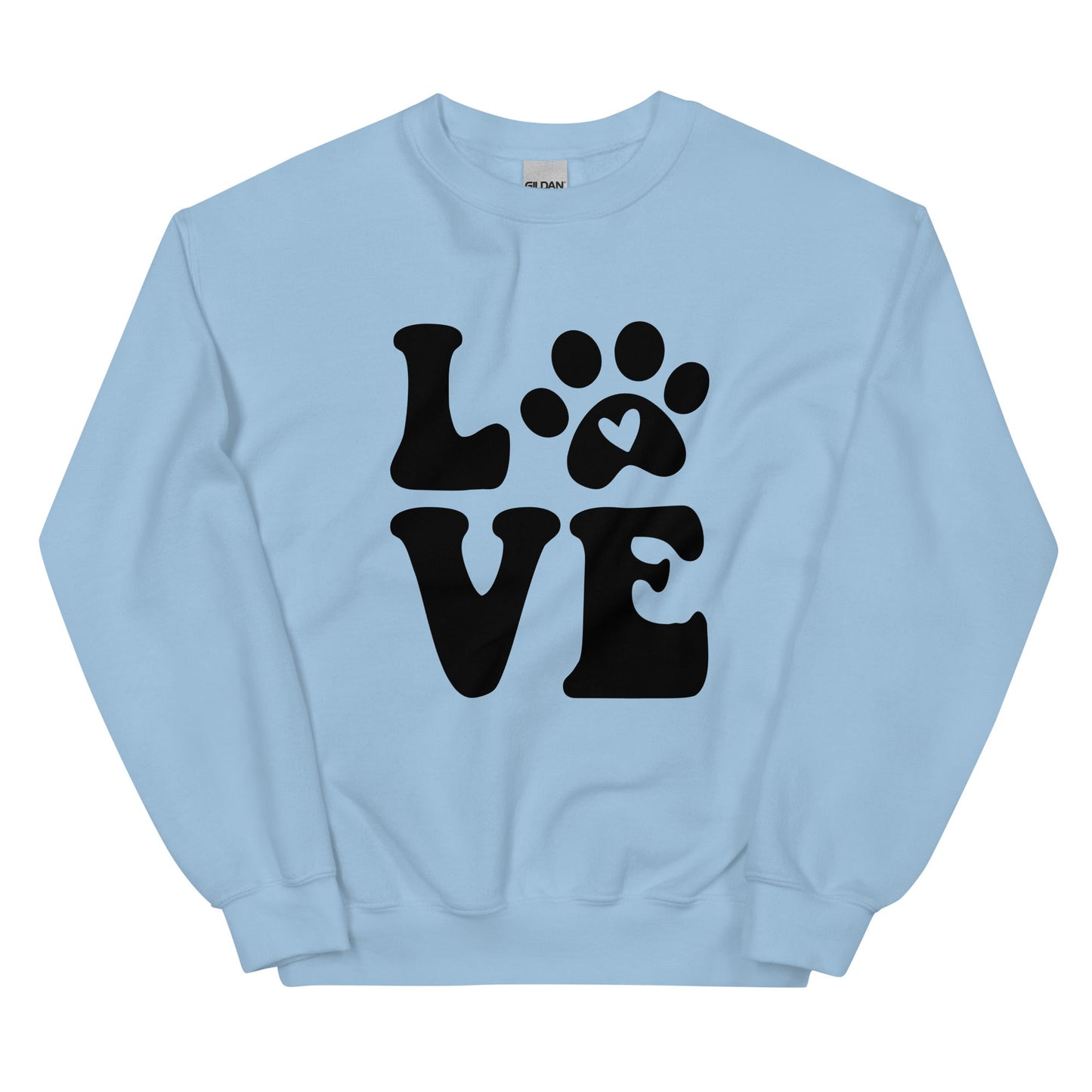 Love in Every Paw Print Sweatshirt