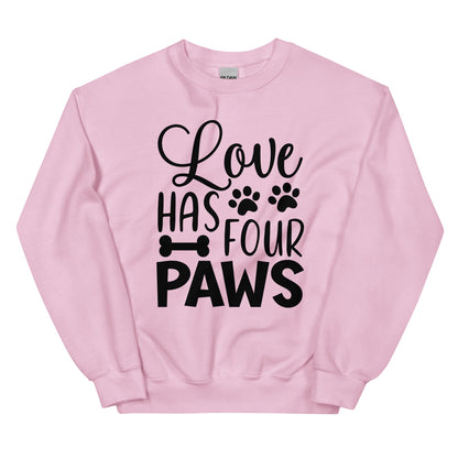 Love Has Four Paws Sweatshirt