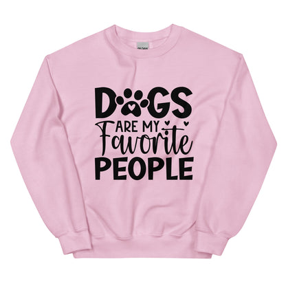 Dogs Are My Favorite People Sweatshirt