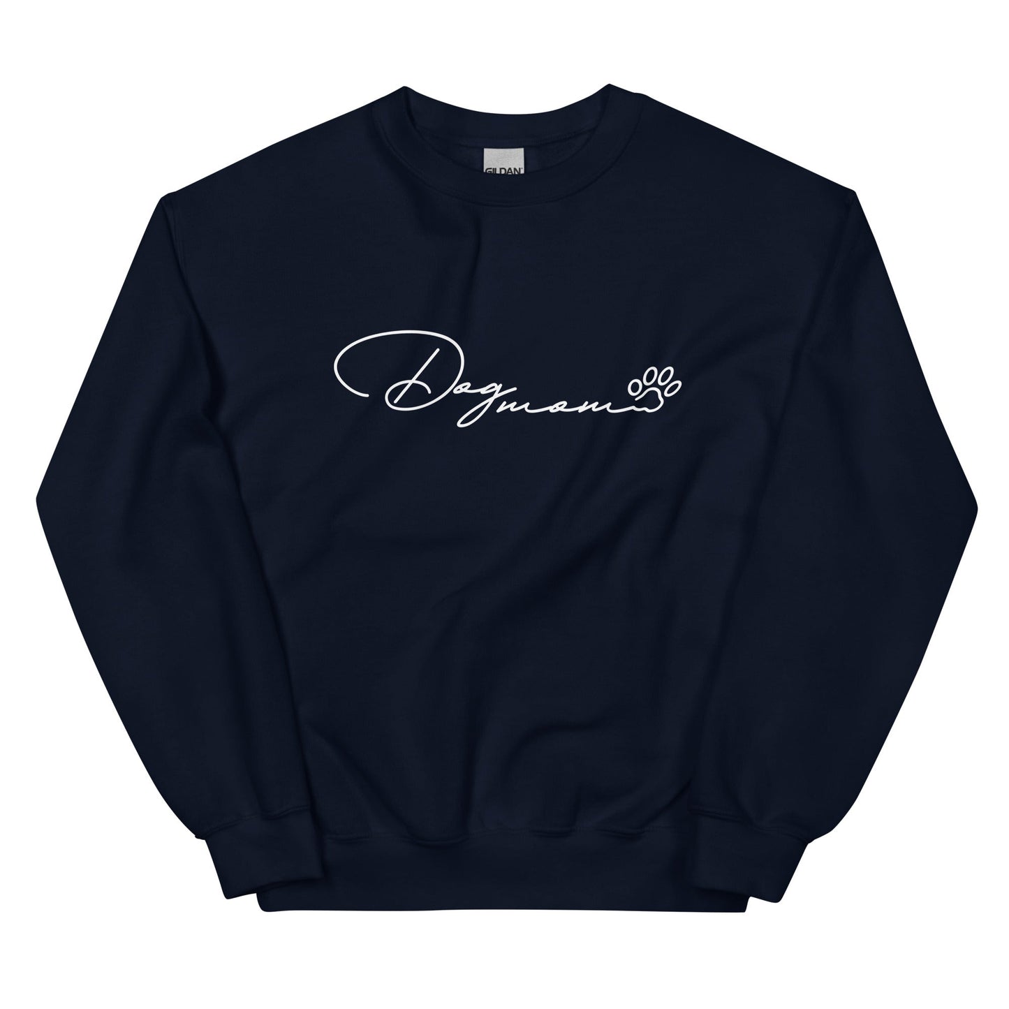 Dog Mom Paw Print Unisex Sweatshirt