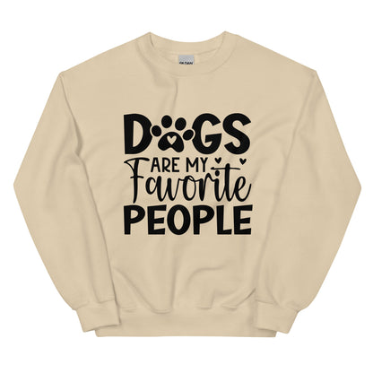 Dogs Are My Favorite People Sweatshirt