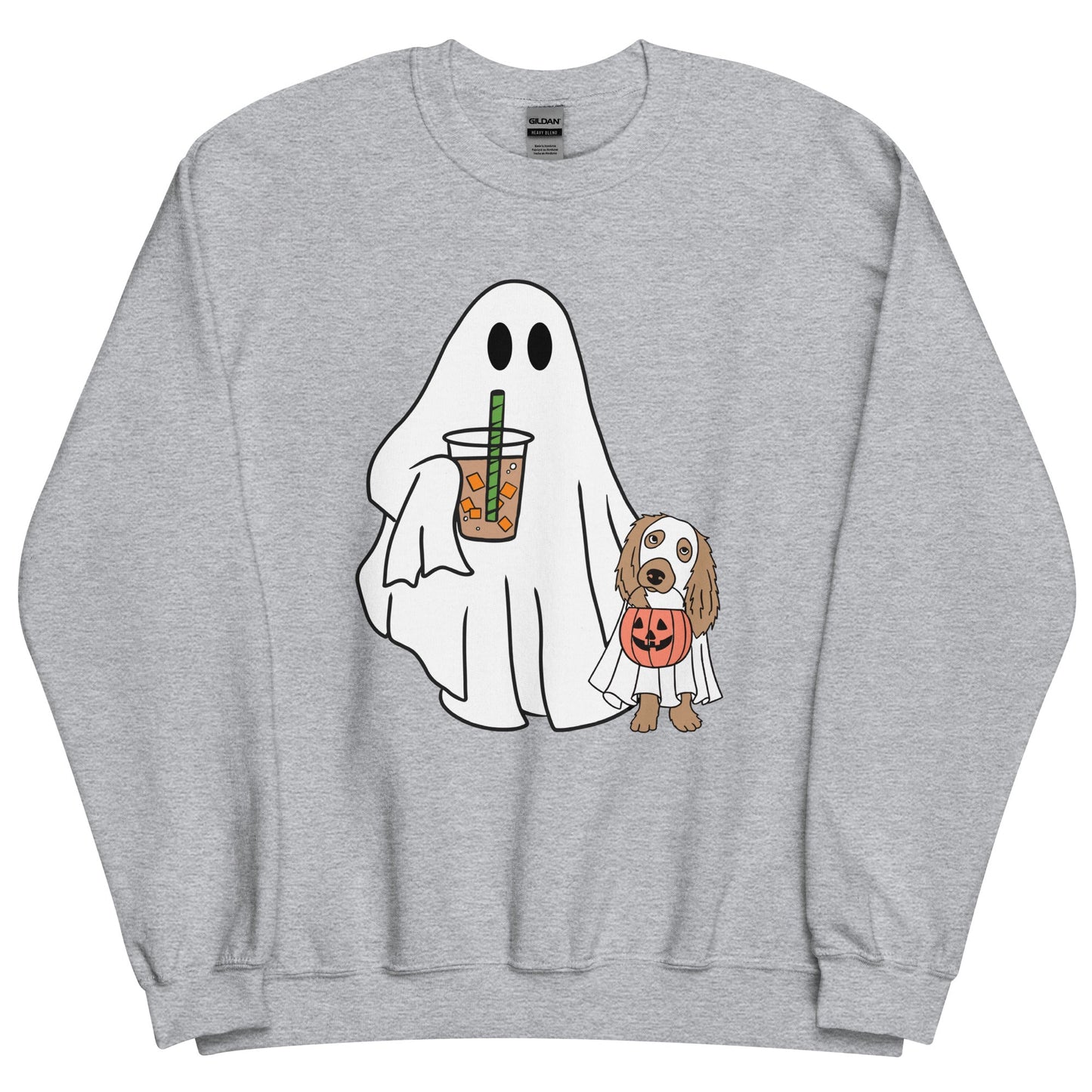 Halloween Trick or Treat Dog Lovers Unisex Sweatshirt