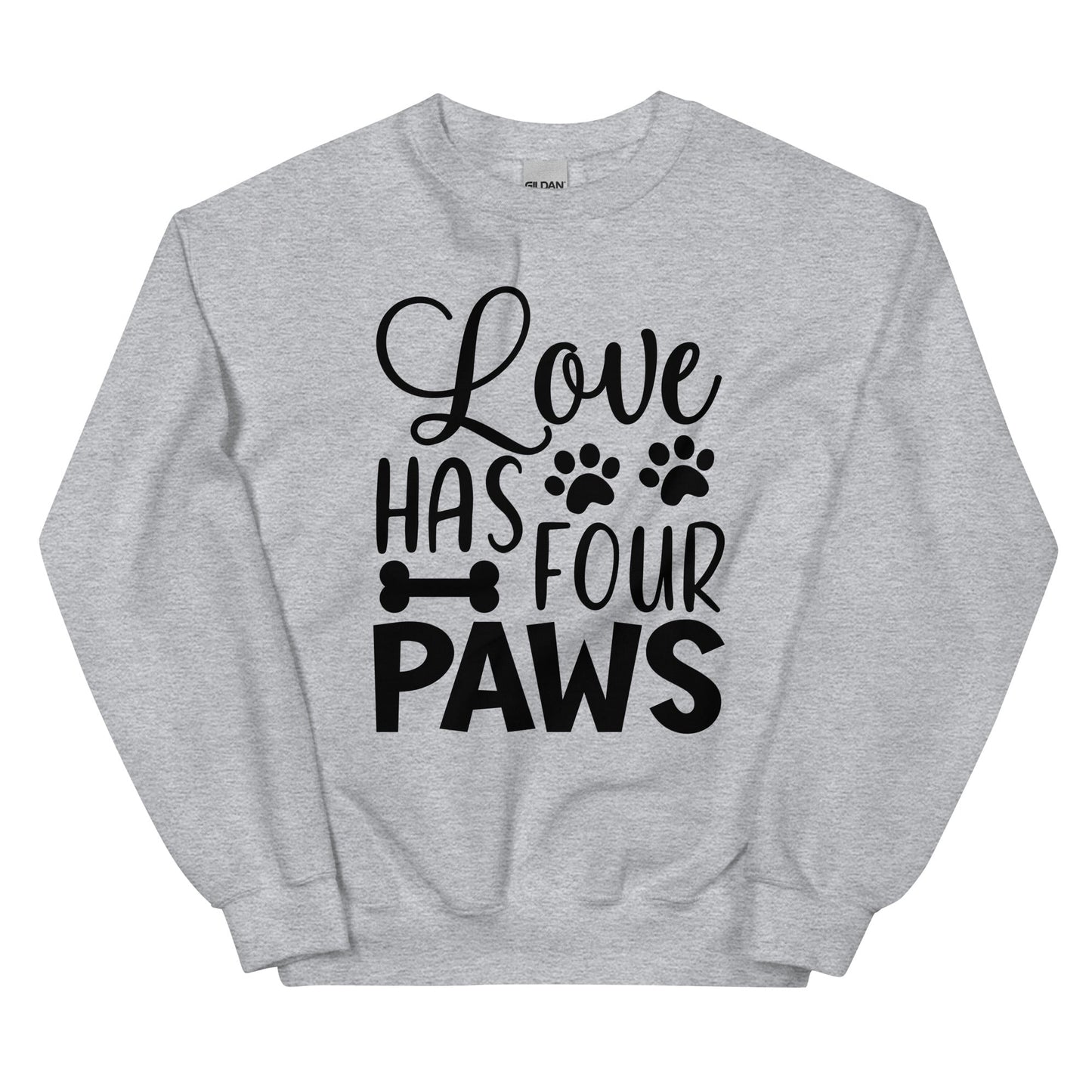 Love Has Four Paws Sweatshirt