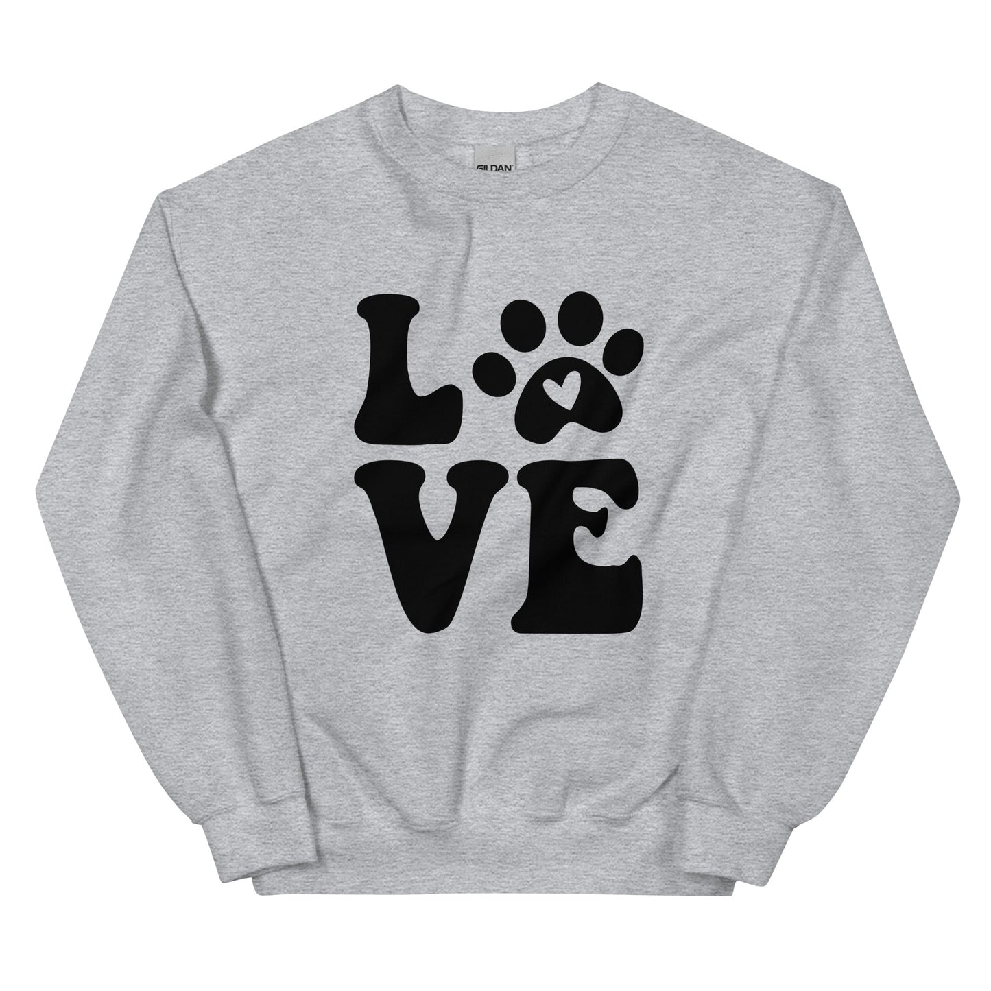 Love in Every Paw Print Sweatshirt