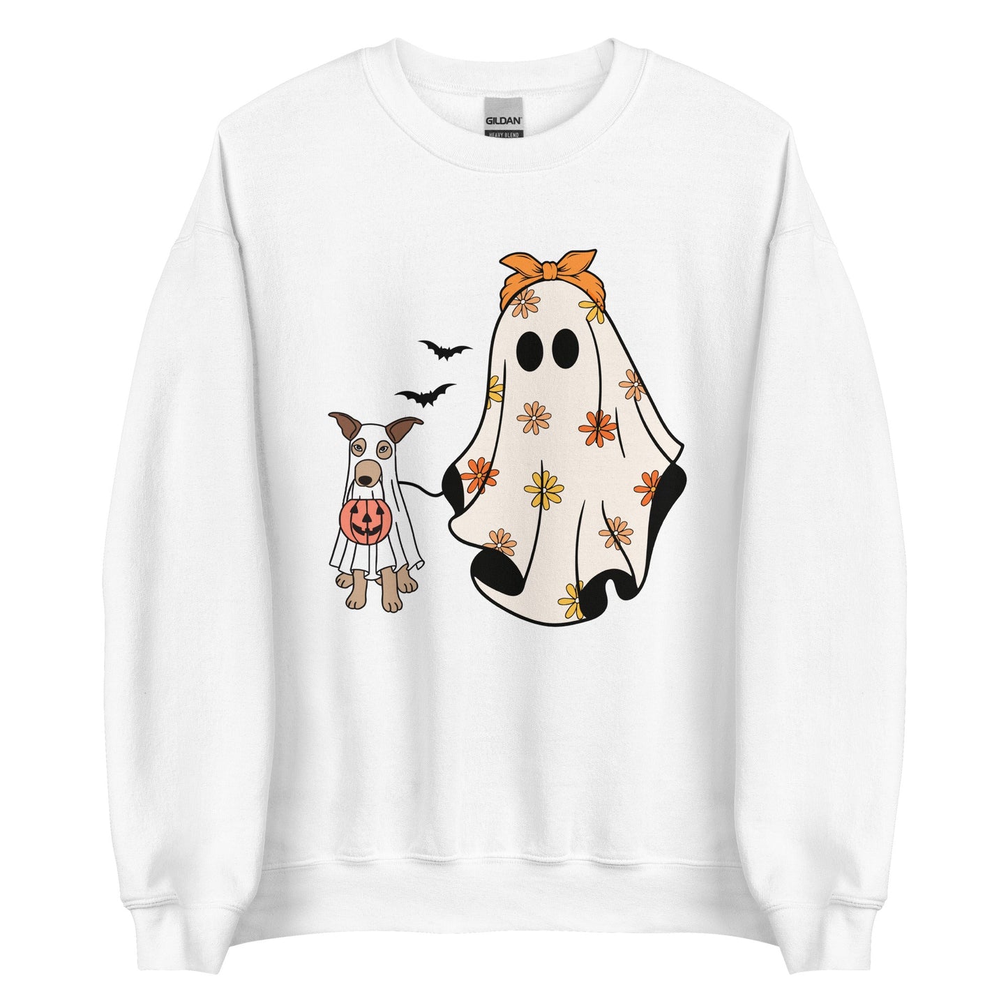 Halloween Trick or Treat Dog Lovers Unisex Sweatshirt