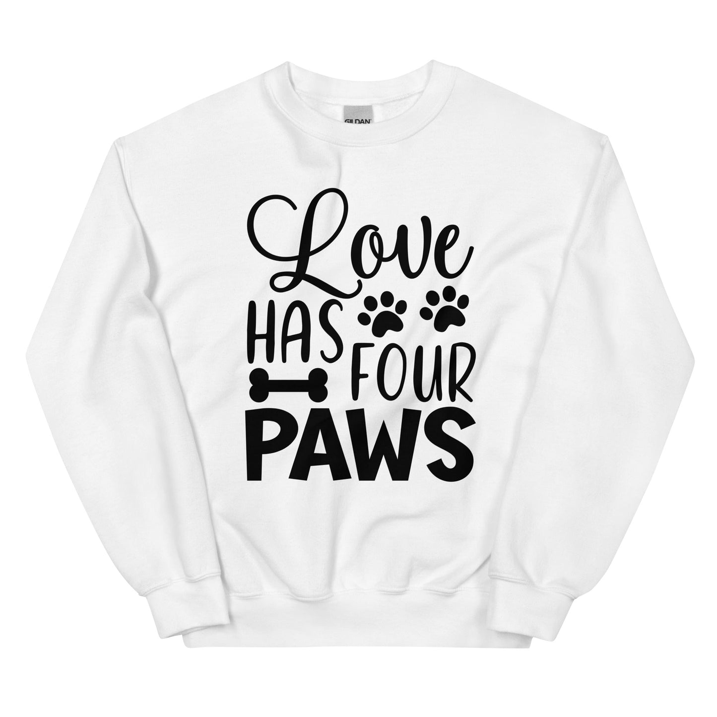 Love Has Four Paws Sweatshirt