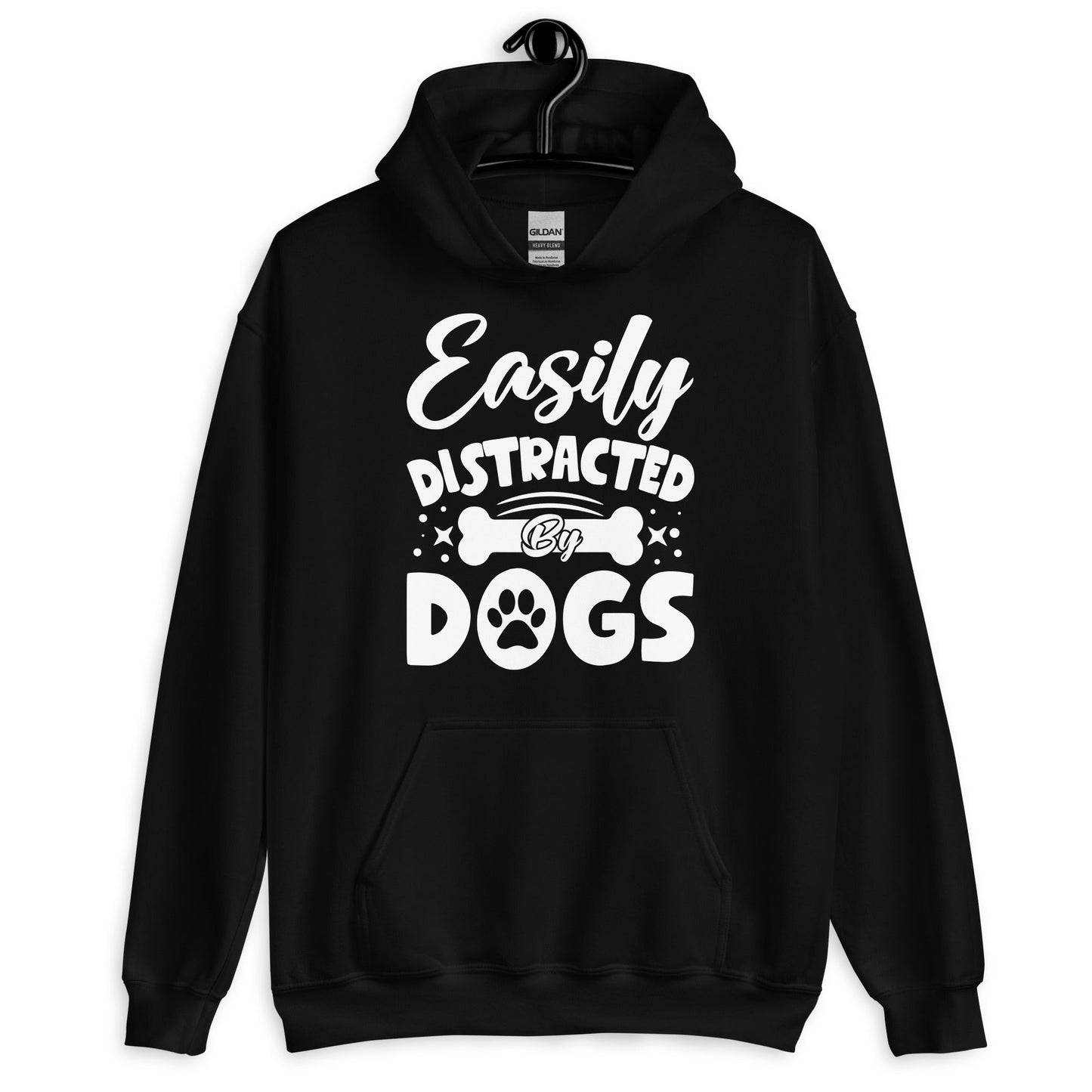 Easily Distracted By Dogs Hoodie
