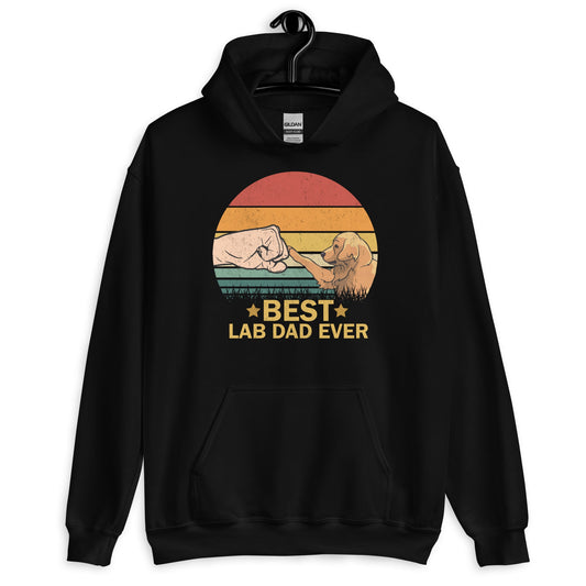 Best Lab Dog Dad Ever Hoodie