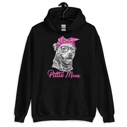Pittie Mom - Pitbull Dog Mom Hoodie