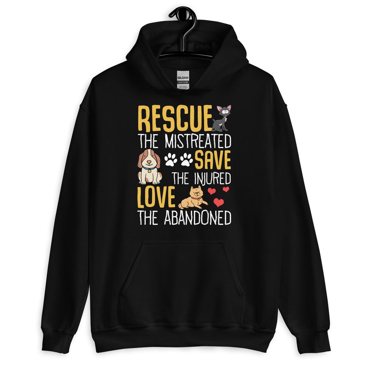 Rescue Save Love Hoodie