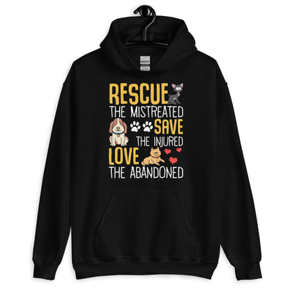 Rescue Save Love Hoodie