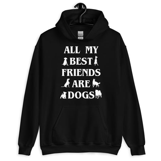 All My Best Friends are Dogs Hoodie