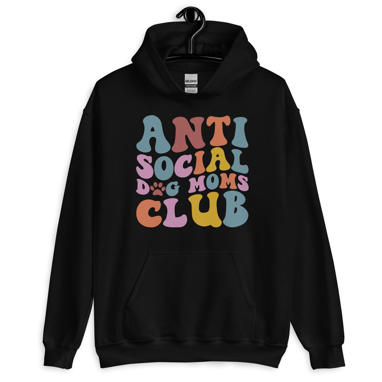 Anti Social Dog Moms Club Hoodie