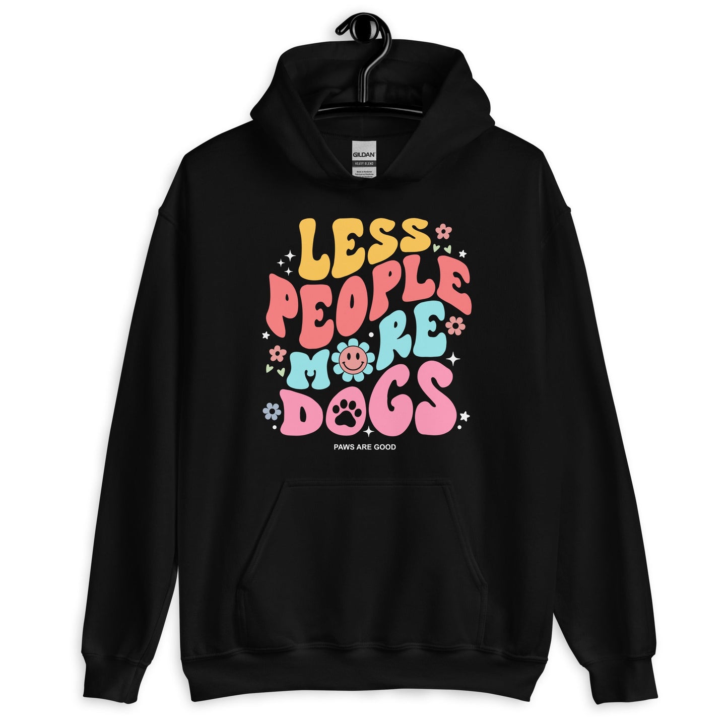 Less People More Dogs Hoodie