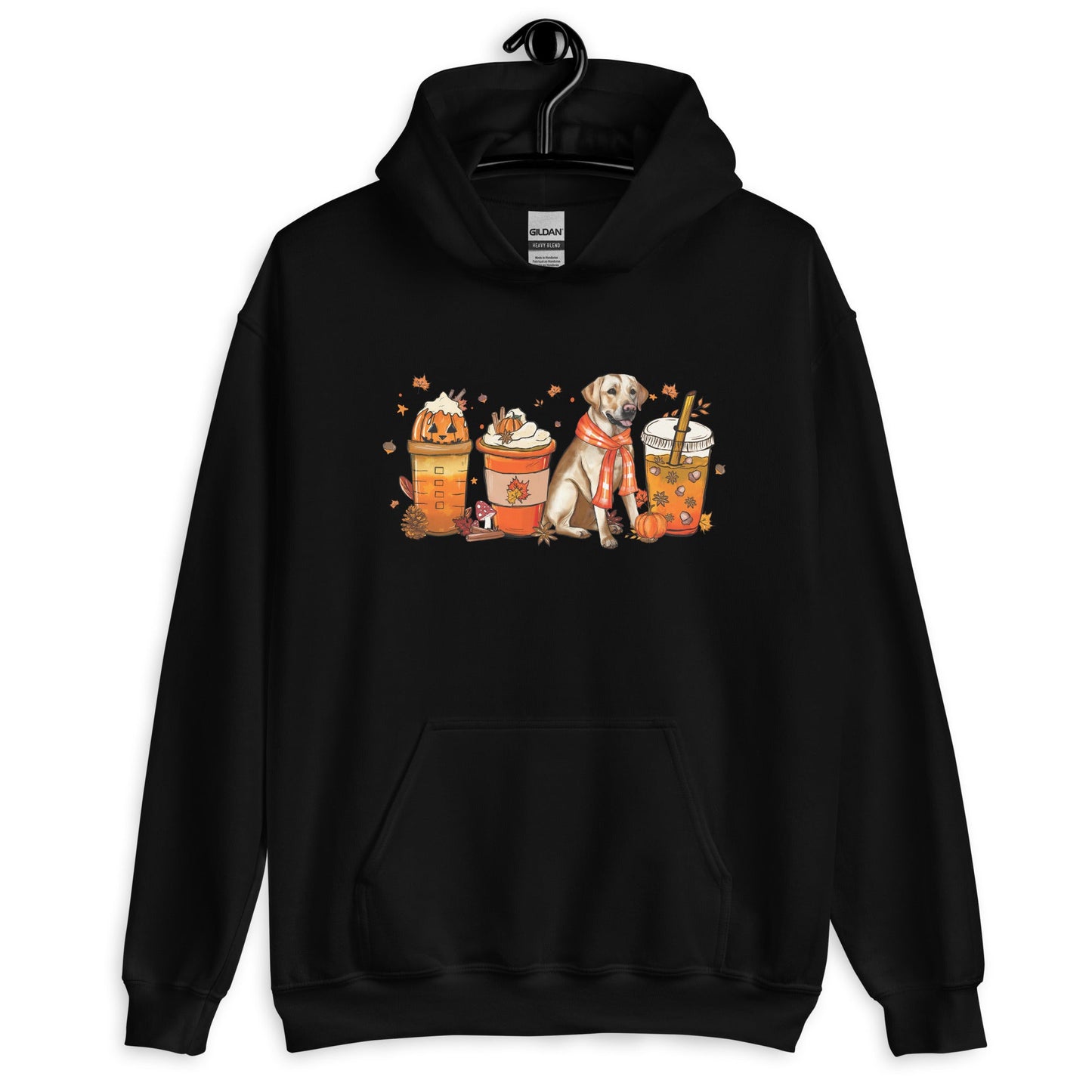 Labrador Fall Pumpkin Spice Vibes Hoodie