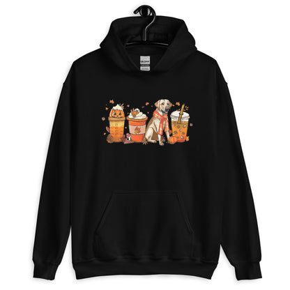 Labrador Fall Pumpkin Spice Vibes Hoodie