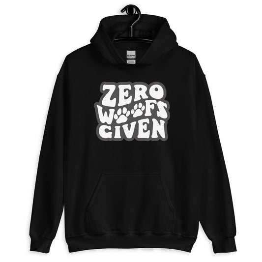 Zero Woofs Given Unisex Hoodie