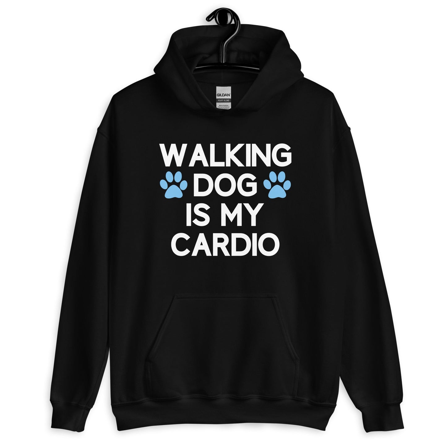 Walking Dog is My Cardio Unisex Hoodie