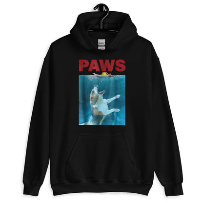 Paws Jaws Chaos for Throw Ball Funny Hoodie