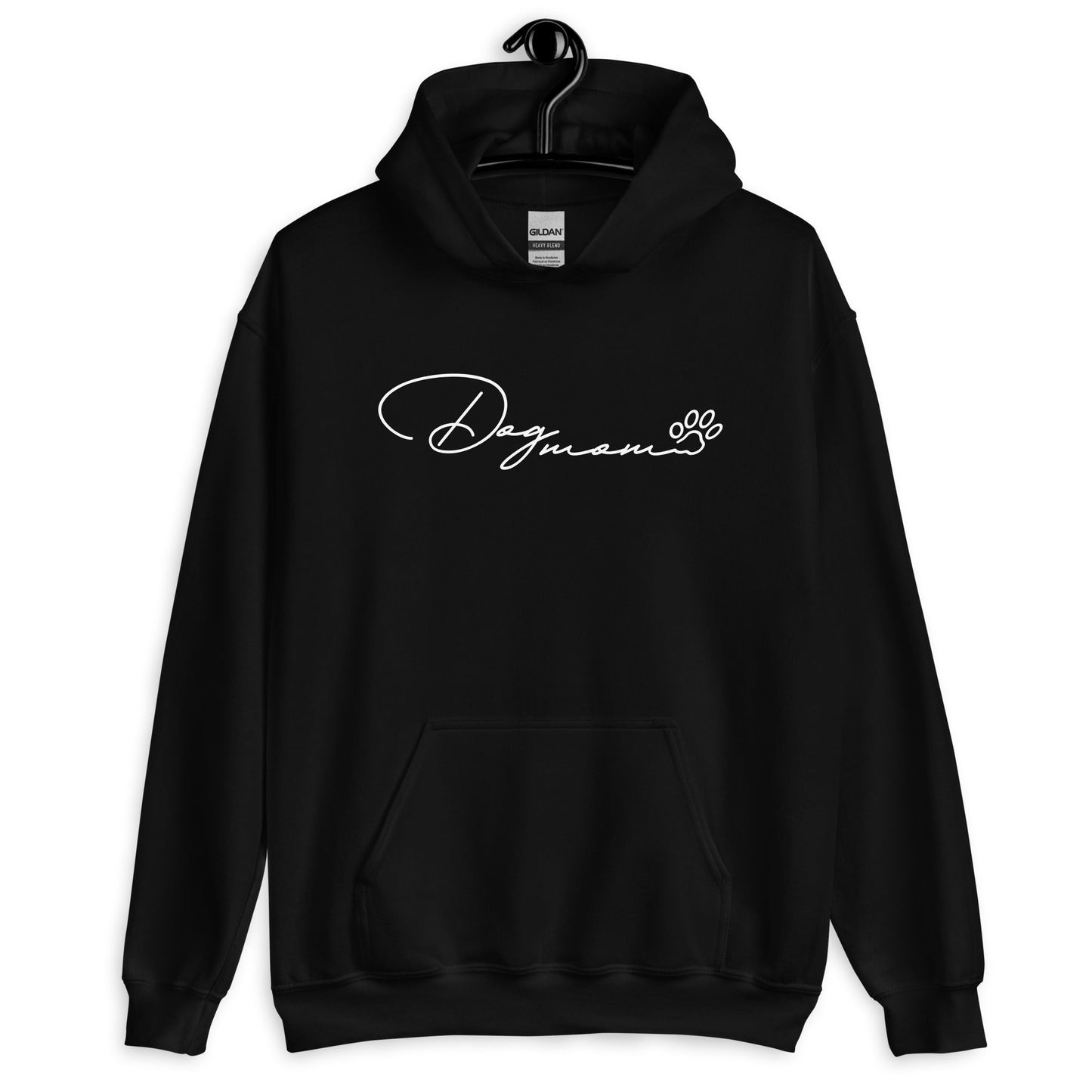Dog Mom Paw Print Unisex Hoodie