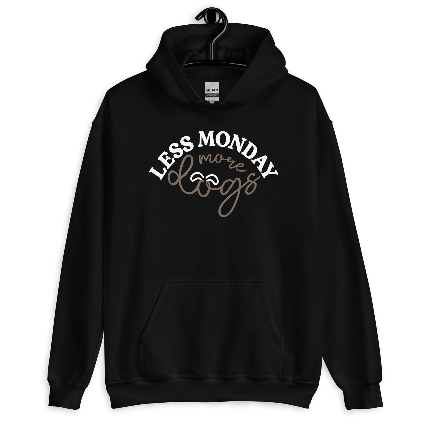 Less Monday More Dogs Unisex Hoodie