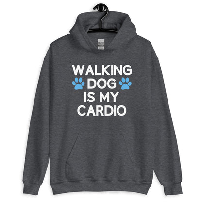 Walking Dog is My Cardio Unisex Hoodie
