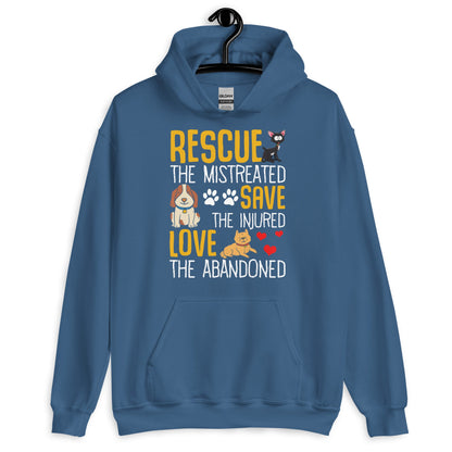 Rescue Save Love Hoodie