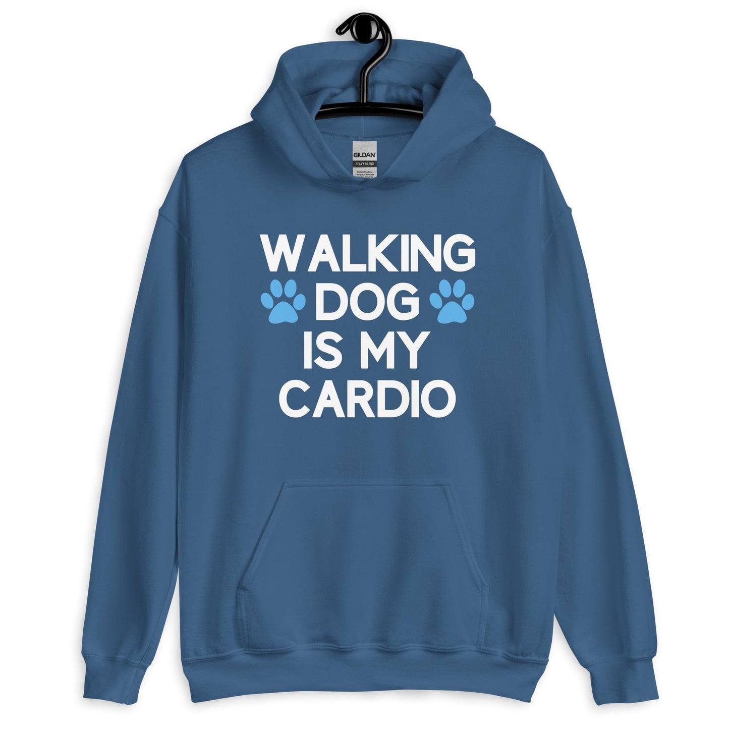 Walking Dog is My Cardio Unisex Hoodie