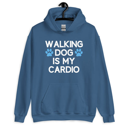 Walking Dog is My Cardio Unisex Hoodie