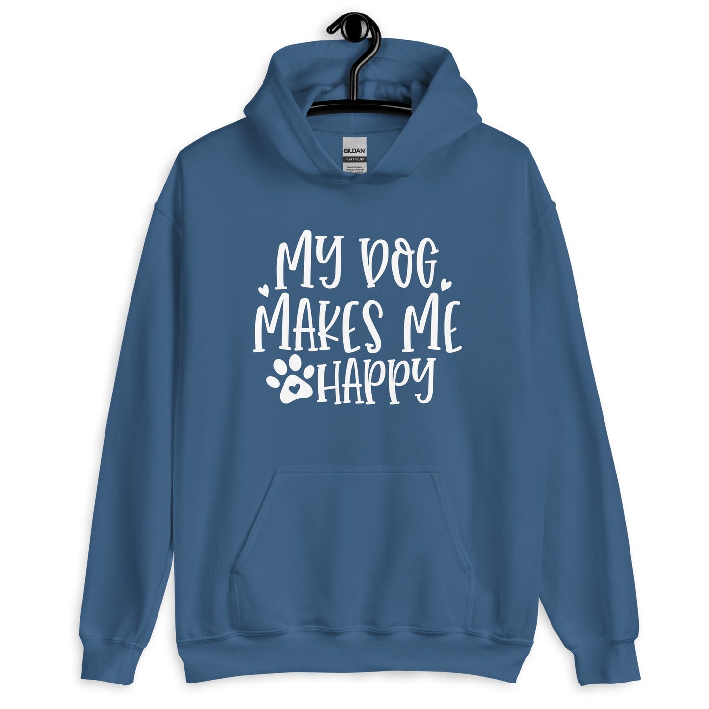 My Dog Makes Me Happy Dog Lovers Hoodie