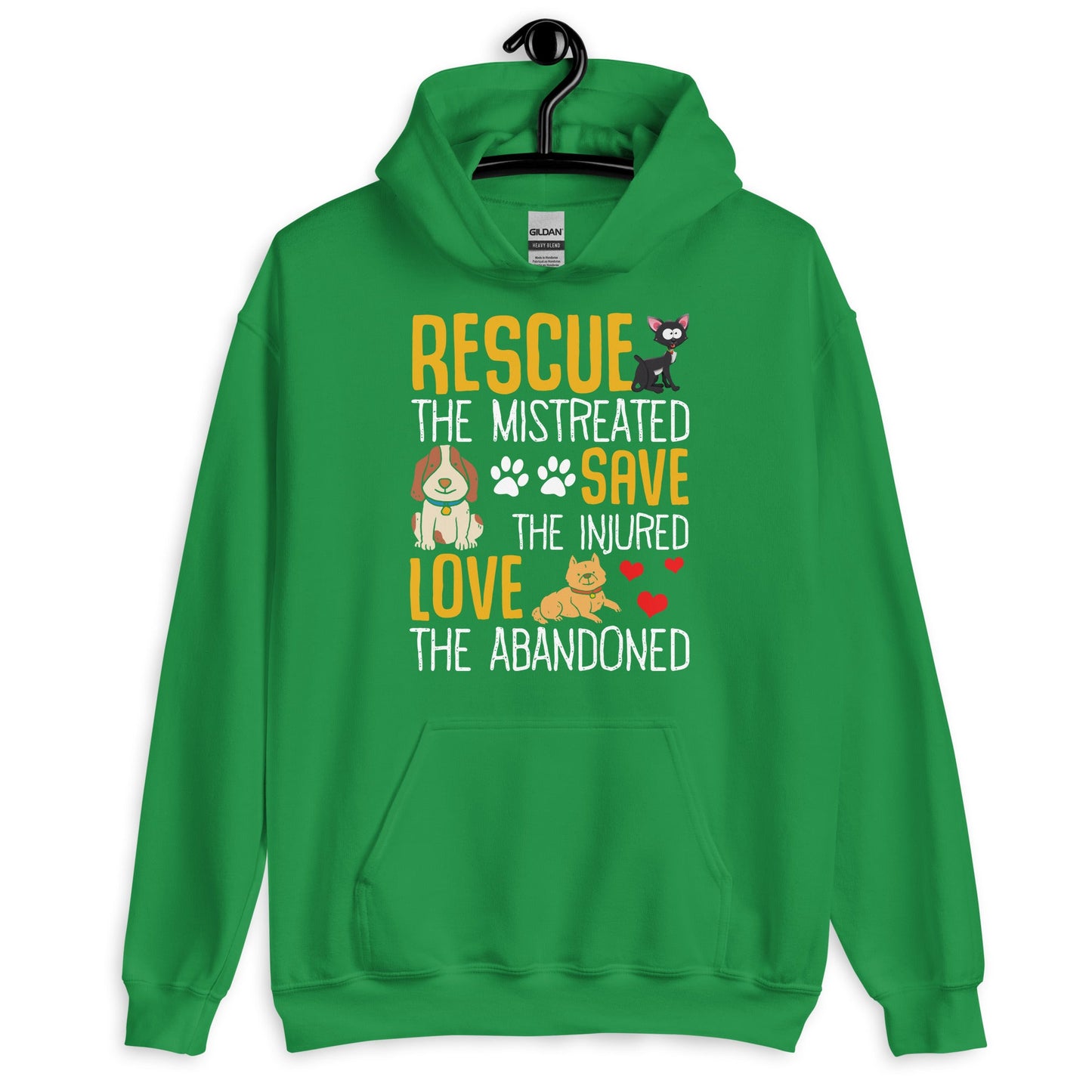 Rescue Save Love Hoodie