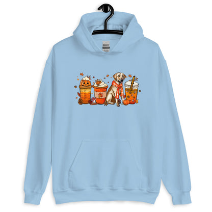 Labrador Fall Pumpkin Spice Vibes Hoodie