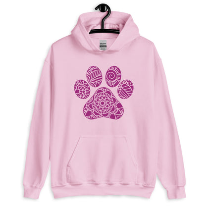 Paw Mandala Unisex Hoodie