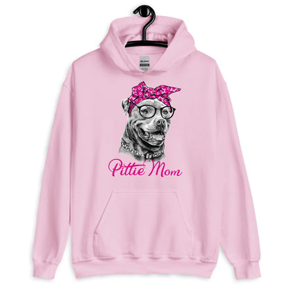Pittie Mom - Pitbull Dog Mom Hoodie