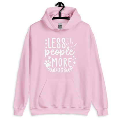 Less People More Dogs Hoodie