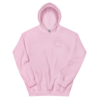 Cherry Blossom Paw Print Hoodie