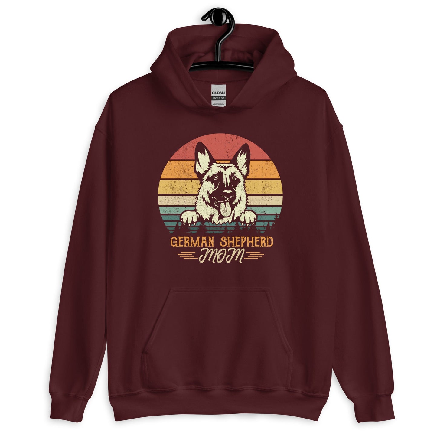 German Shepherded Dog Mom Hoodie