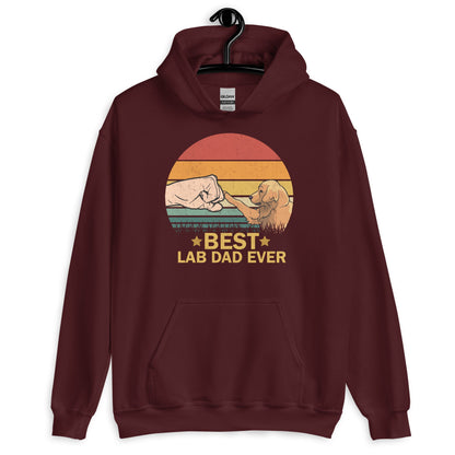 Best Lab Dog Dad Ever Hoodie